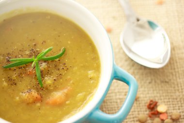 Lentil soup clipart