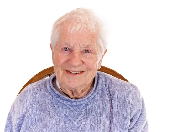 Portret van een oudere vrouw — Stockfoto