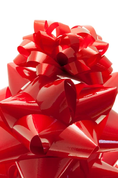 Rote Geschenkbögen — Stockfoto