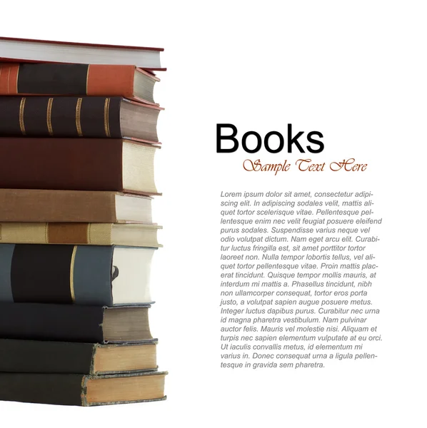 Pila de libros — Foto de Stock