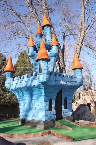 Blue Castle — Stock Photo, Image