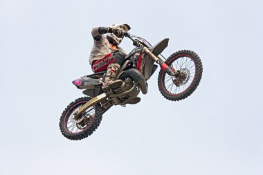 Motorcross jump clipart
