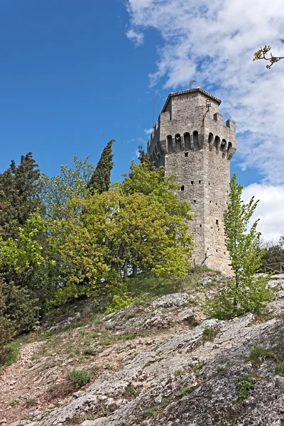 Wieża z san marino — Zdjęcie stockowe