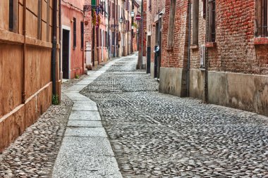 Old alley clipart