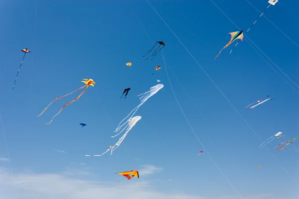 Internationale kite festival van cervia — Stockfoto