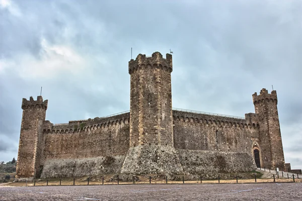 Schloss von montalcino — Stockfoto