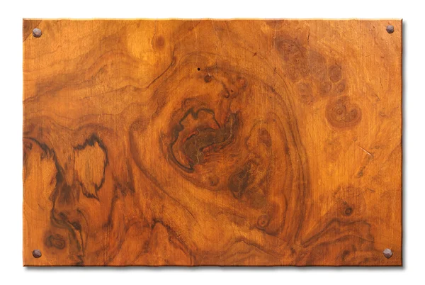 Tabletka sękaty korzeń drewna — Zdjęcie stockowe