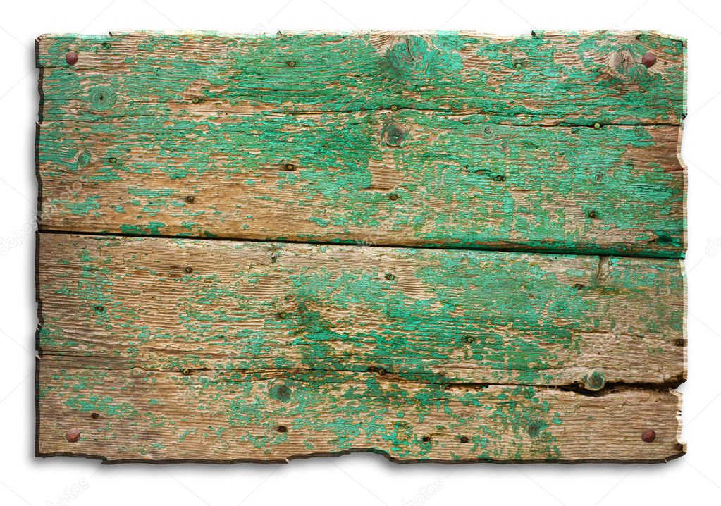 Old wood tablet