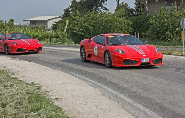 Ferrari Tribut an mille miglia — Stockfoto