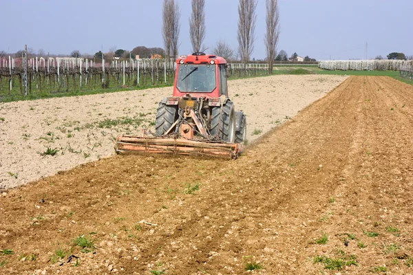 Подготовка почвы — стоковое фото