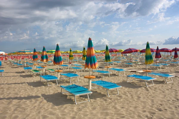 Stock image Umbrellas on the beach