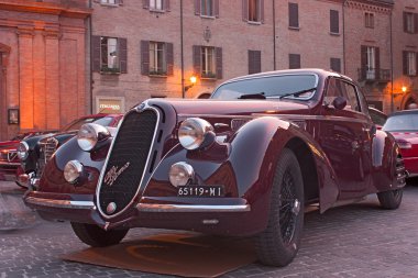 Old car Alfa Romeo clipart