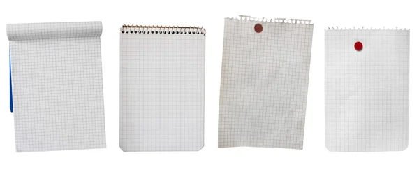 Empty pages of notepad — Stock Photo, Image