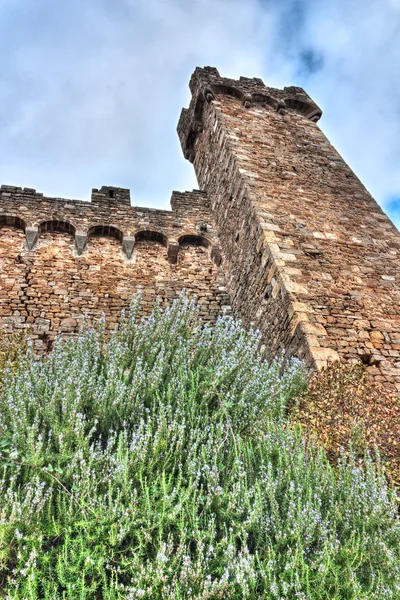 Torre del castillo en Montalcino —  Fotos de Stock