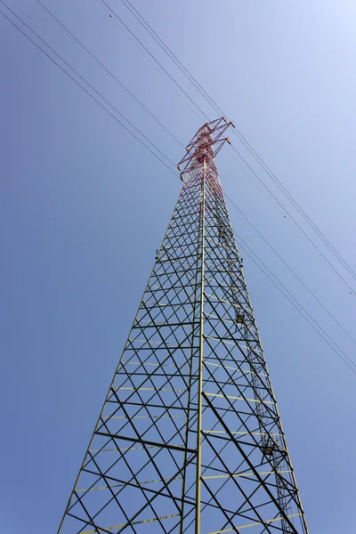 stock image High voltage pylon