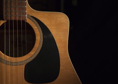 Acoustic guitar clipart