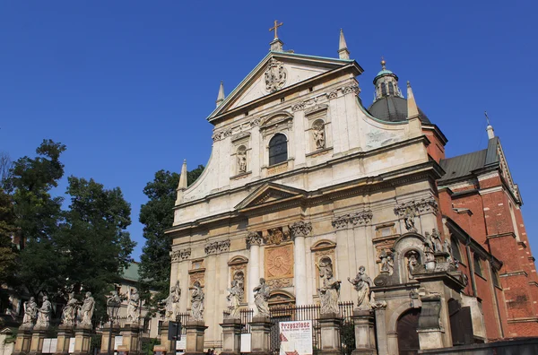 Kościół w Krakowie — Zdjęcie stockowe