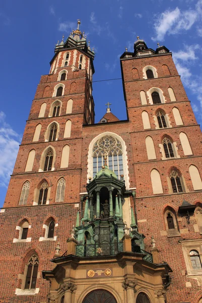 Krakow i Polen Stockbild