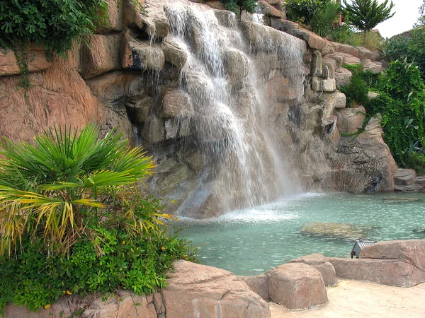 stock image Waterfall in Alanya