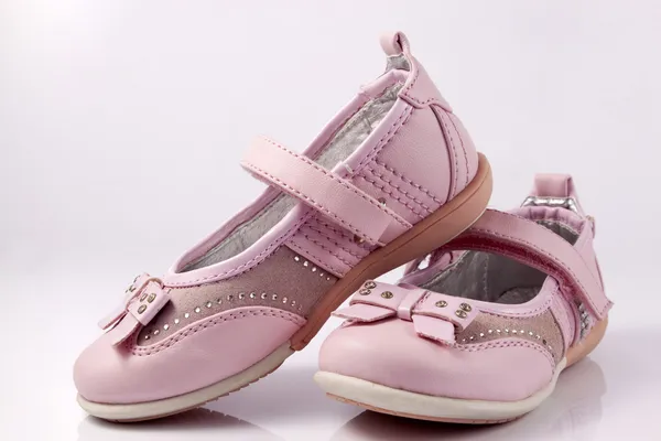 Dětská obuv — Stock fotografie