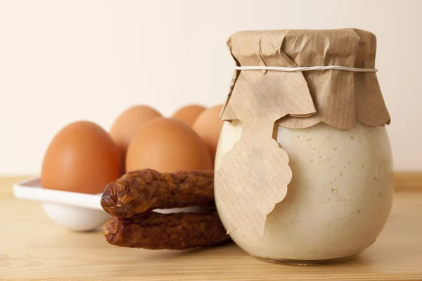 Osterfrühstück — Stockfoto