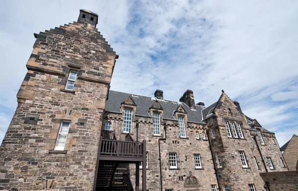 Slottet i edinburgh i Skottland uk — Stockfoto