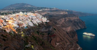 Cityscape fira, santorini