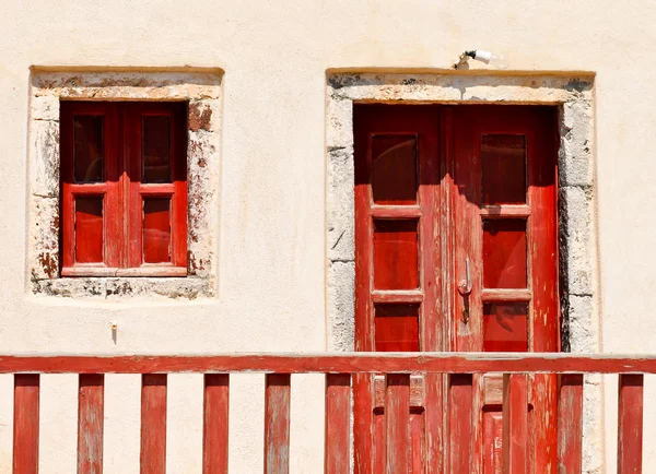 Stock image Old house entrance