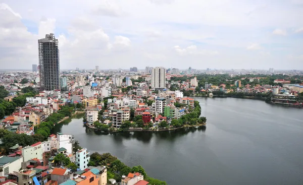 Hanoi vietnam stadsgezicht — Stockfoto