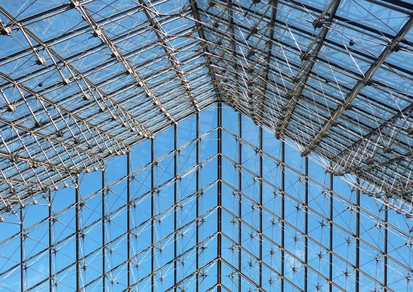 Moderno tetto in metallo — Foto Stock