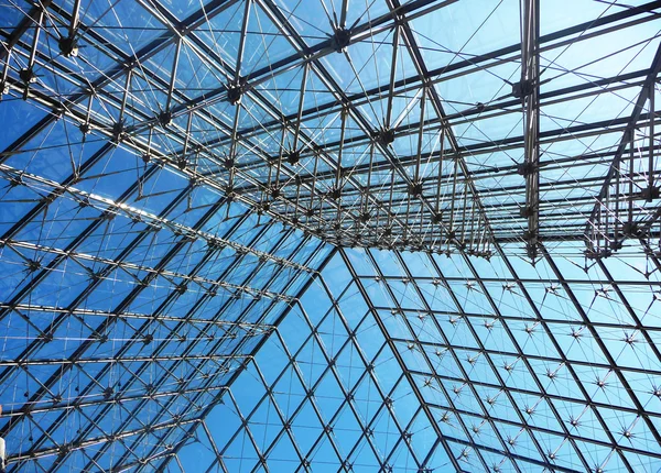 Moderno tetto in metallo — Foto Stock
