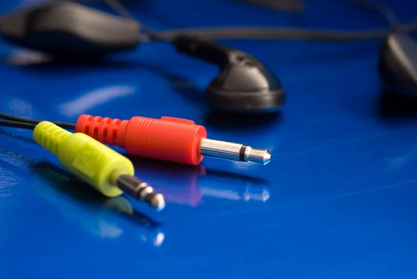 Headphone Plugs — Stock Photo, Image