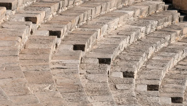 Adımlar form kourion amfi tiyatro — Stok fotoğraf