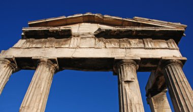 Greek Columns ancient Greece clipart
