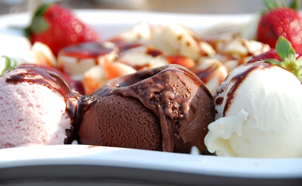 stock image Ice cream balls