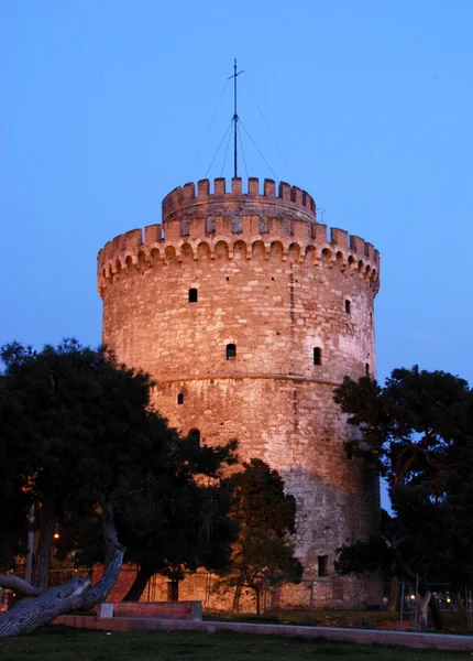 Белая башня — стоковое фото