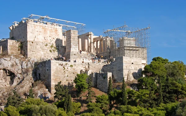 Wzgórze Akropolu — Zdjęcie stockowe