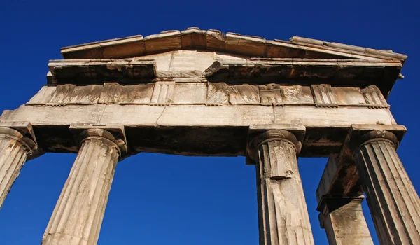 Ελληνική αρχαία Ελλάδα στήλες — Φωτογραφία Αρχείου