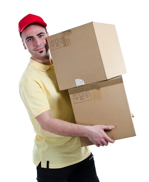 Heavy delivery — Stock Photo, Image