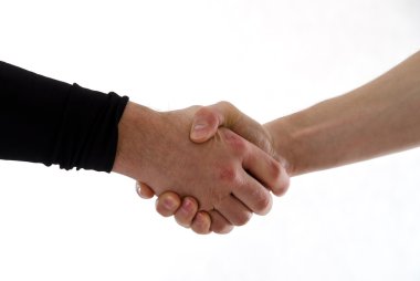Friends handshake clipart