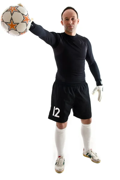 Soccer goalie — Stock Photo, Image