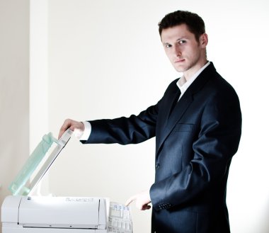 Copy machine clipart