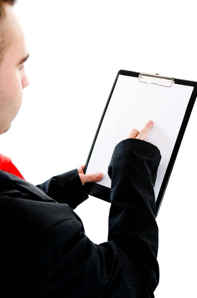 Clipboard with space for text — Stock Photo, Image