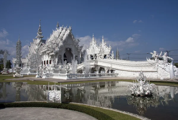 Wat Rong Khun, Chiang Rai, Tailandia —  Fotos de Stock