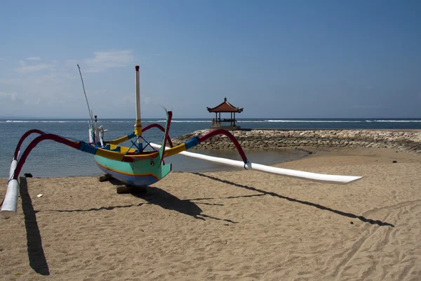 Bateau de pêche, Sanur, Bali — Photo