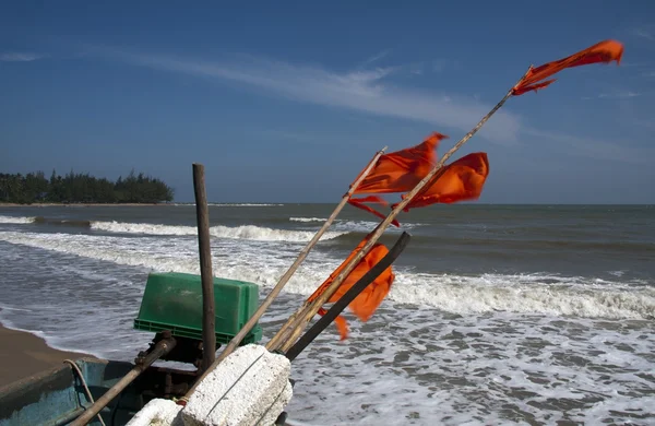 stock image Fishing floats, Tap Sakae, Thailand