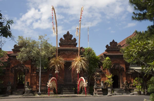Templo Balinés, Denpasar, Bali —  Fotos de Stock