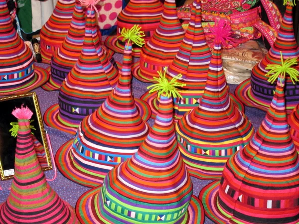 Hill Tribe Sombreros —  Fotos de Stock