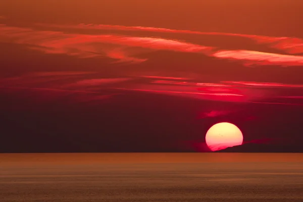 Sunset, Alanya, Turquia — Fotografia de Stock