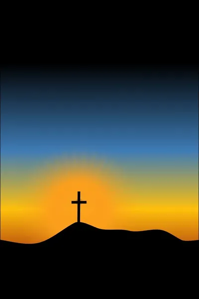 Cruz de Pascua — Foto de Stock